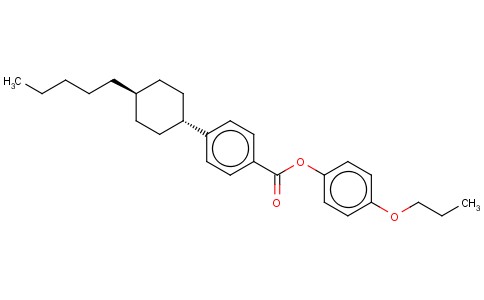 4-PROPOXYPHENYL 4-TRANS-(4-PENTYLCYCLOHEXYL)BENZOATE